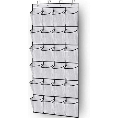 Cruise Cabin Over Door Organiser for Shoes, Toiletries and Travel Accessories – 24 Pockets – Tested on All Major Cruise Lines such as P&O, Marella