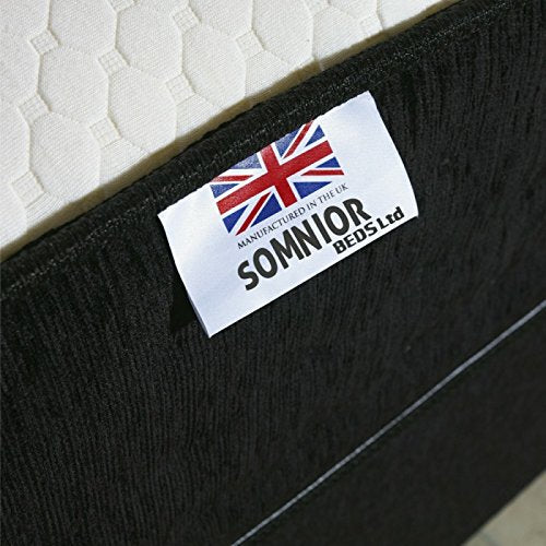 Single Diamond Divan Bed Base Comes with 2 Drawers no Headboard