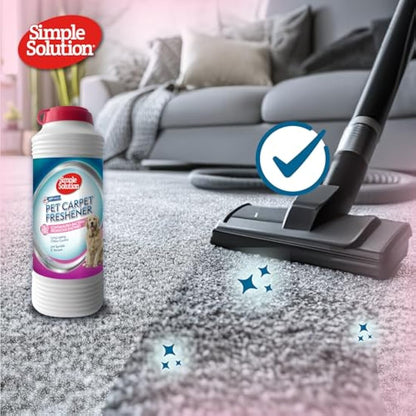 Simple Solution Pet Carpet Freshener with Enzymatic Cleaning Granules - 500g