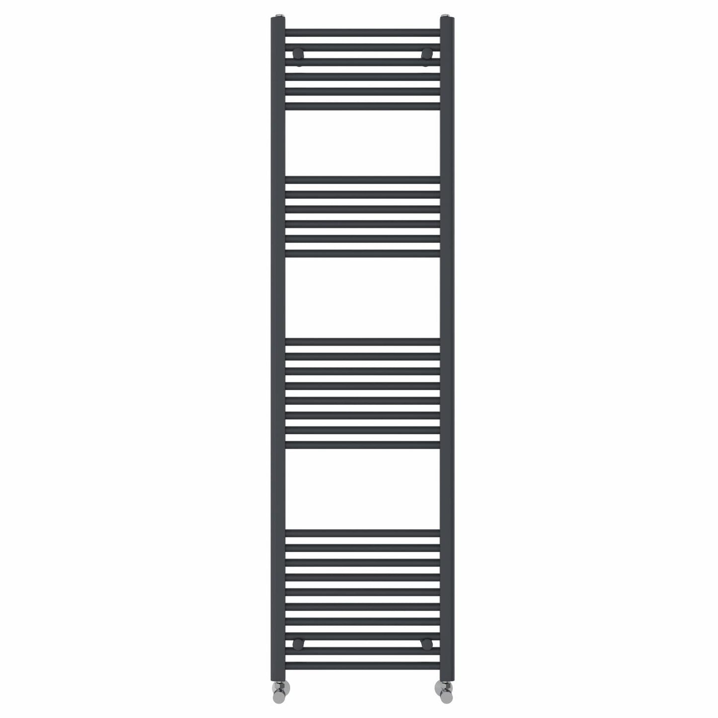 NRG Anthracite Straight Central Heating Towel Rail Radiator 1800×500mm