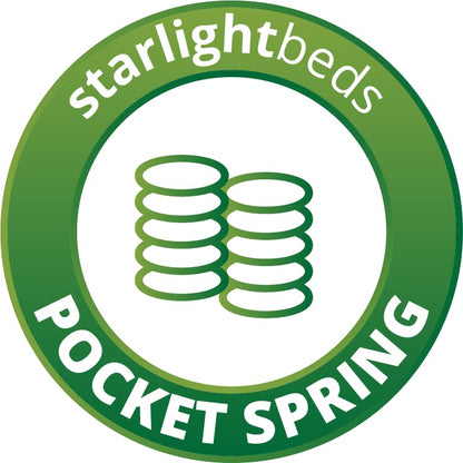 Starlight Beds Signature Double Memory Foam Pocket Sprung Mattress