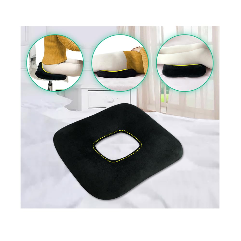 Bed Sore Cushions for Butt Positioning Pillow Pressure Ulcer Cushion Donut Pressure Relief Pillow Wedge for Sleeping Position Wedge after Surgery