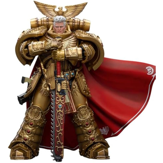 JOYTOY JT8865 Warhammer 40K The Imperial Fists, Imperial Fists Rogal Dorn, Primarch of the Vllth Legion 1/18 Action Figures Soldier model