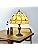 MIAOKE Stained Style Table Lamp, Bedside Lamp Vintage Desk Lamp Antique Art Craft Gifts Lovers Child Living Room Bedroom Study Bookshelf Desk Light