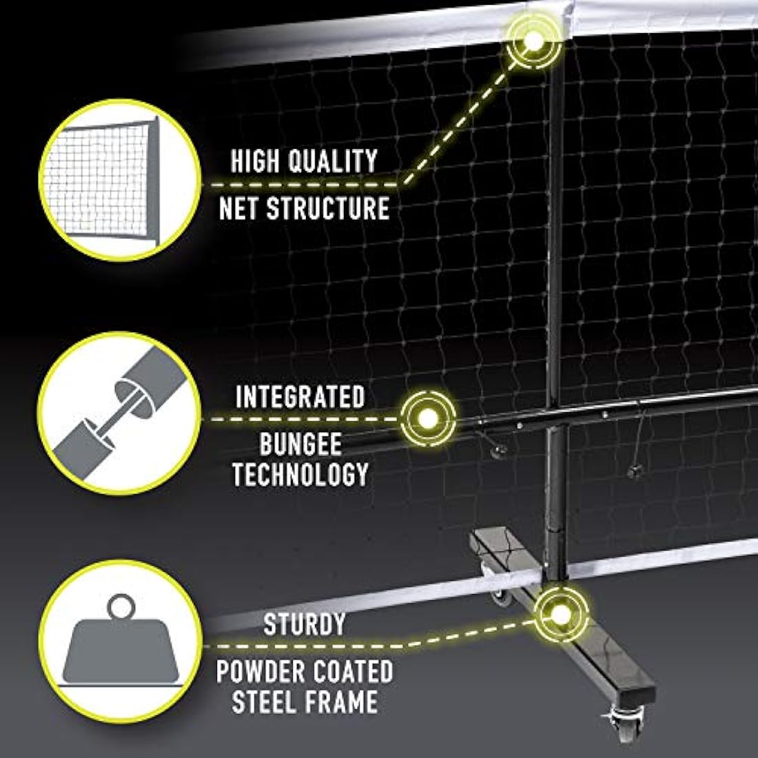 Franklin Sports Pickleball Net Official Size