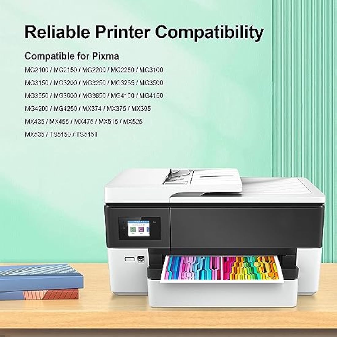 Salols Ink Cartridges 540 and 541 XL Twin Pack PG-540 CL-541 XL Ink Cartridges PG-540XL Black 541XL Colour for Pixma TS5150 TS5151 MG3550 MG3600 MG3650 MG4250 (package may vary)
