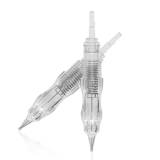 TATELF Tattoo Cartridge Needles - 10pcs Screw Needles 3RL for Permanent Makeup Machine Tattoo Eyebrow Eyeliner Lip Contour