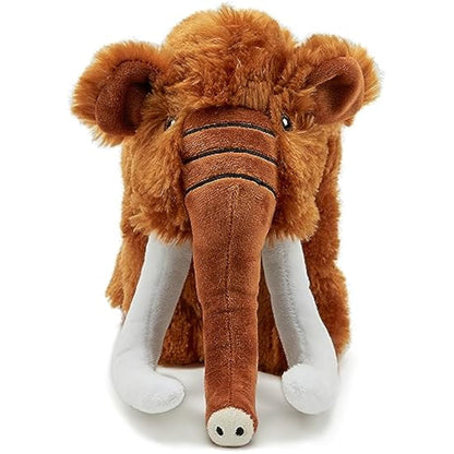 Zappi Co Ultra Soft Mammoth Plush Toy (23 cm Length) - 100% Recycled, Eco-Friendly, Newborn Gift, Realistic Lifelike