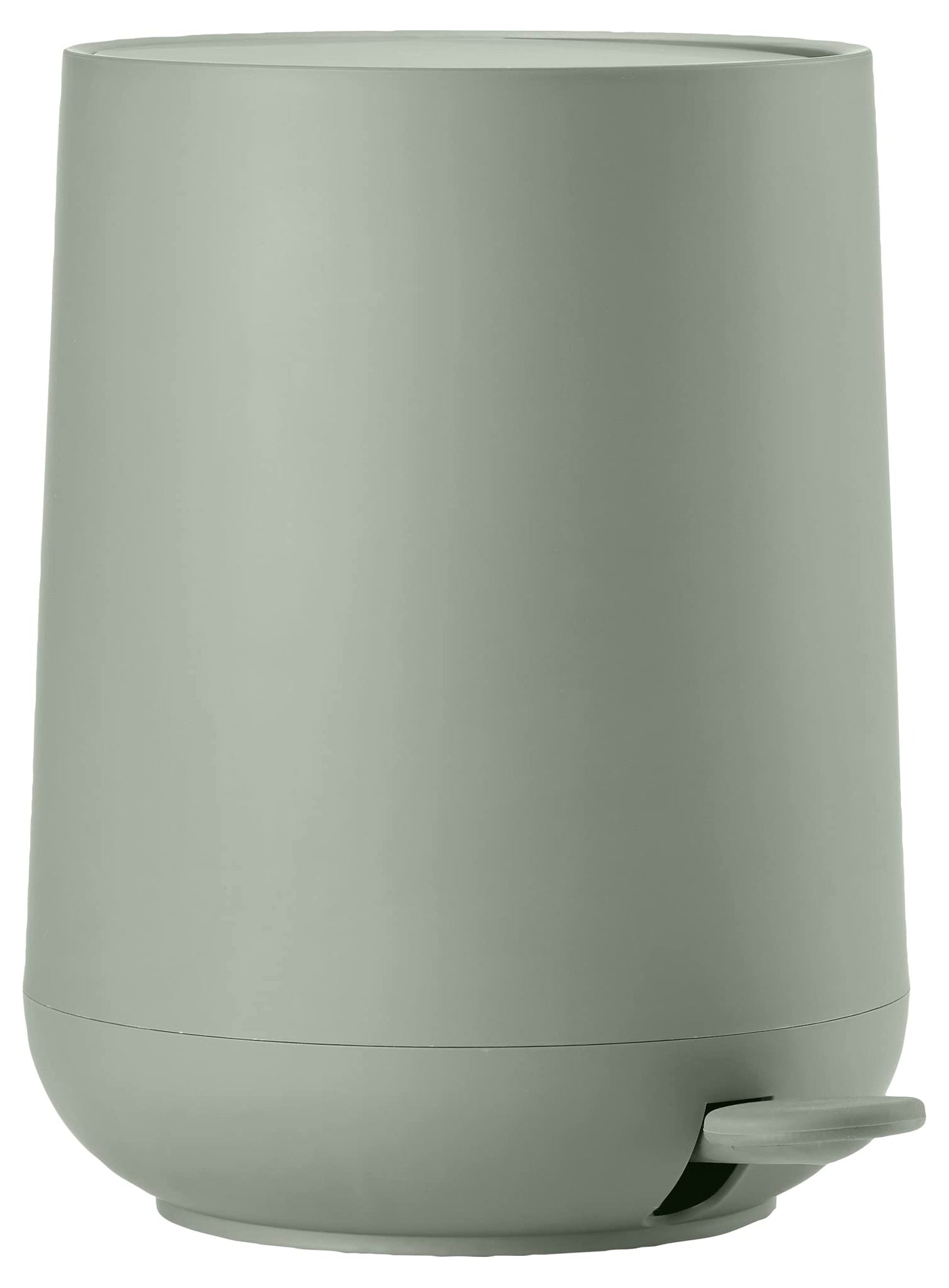 Zone Denmark Nova Pedal Bin, Cosmetic Bathroom Bin, Small Waste Bin for Bathroom, 3 Litre, Ø 20.5 cm, Height 23.5 cm, Matcha Green