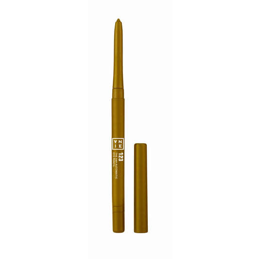 3INA MAKEUP - The 24h Automatic Eye Pencil 123 - Gold Creamy Precise Long Lasting Eyeliner Waterproof - Sharpener & brush