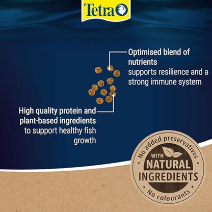 Tetra Goldfish Fish Food Granules, Complete Fish Food for All Smaller Goldfish, 80 g