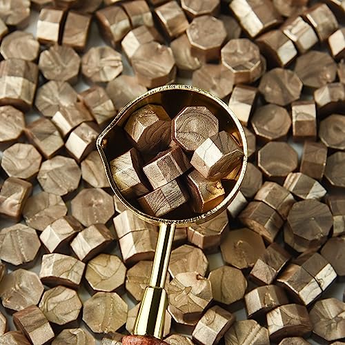 ASTARON 300 Pcs Sealing Wax Beads, Lots of Colors Options for Wax Seal Stamp, Octagon Wax Seal Kit with 1 Wax Melting Spoon, Perfect for Invitations Cards Envelopes Wine Packages Gift Wrapping