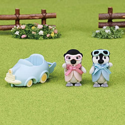 Sylvanian Families 5695 Penguin Babies Ride ‘n Play - Dollhouse Playsets