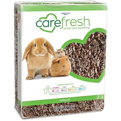 Carefresh 99% Dust-Free Natural Paper Small Pet Bedding with Odor Control, 60 L