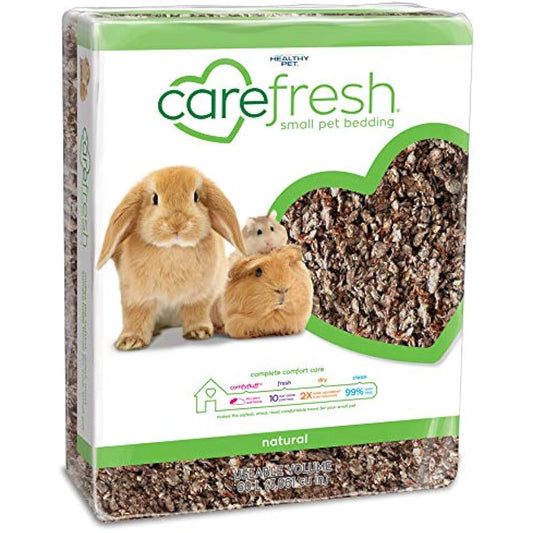 Carefresh 99% Dust-Free Natural Paper Small Pet Bedding with Odor Control, 60 L