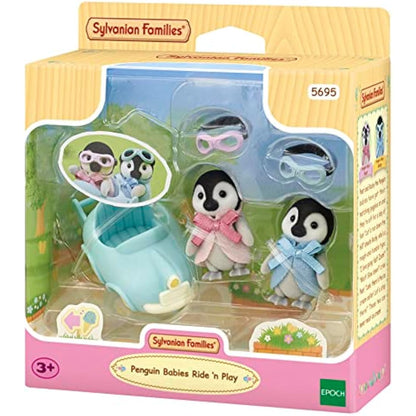 Sylvanian Families 5695 Penguin Babies Ride ‘n Play - Dollhouse Playsets