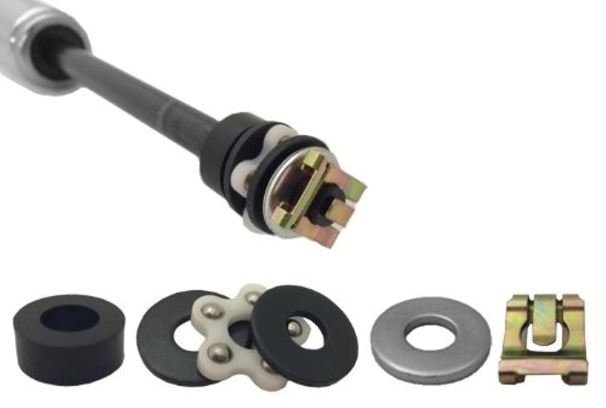 Replacement Hardware Repair Kit for Office Chair Gas Lift Cylinder - Includes Clip, washers, & Bearing - S4451-K