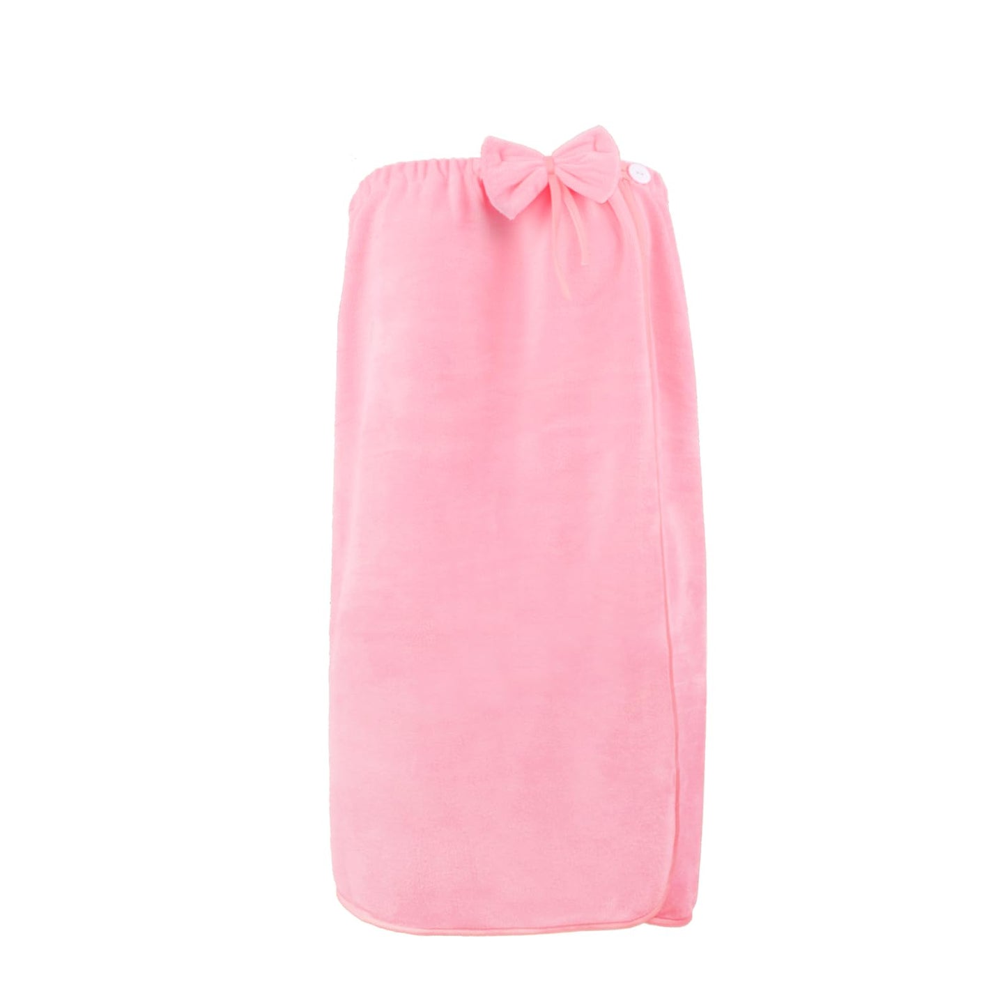 TINAYAUE Girls Bath Towel Wrap Water Absorption Soft Fleece Bath Skirt Cute Bowknot Tube Dress for Kids Student Swimming Bathing Beach Pool Shower