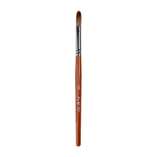 KADS Kolinsky Sable Acrylic Nail Art Brush Red Wood Pen Nail Brush for Nail Art Manicure Tool (10#)