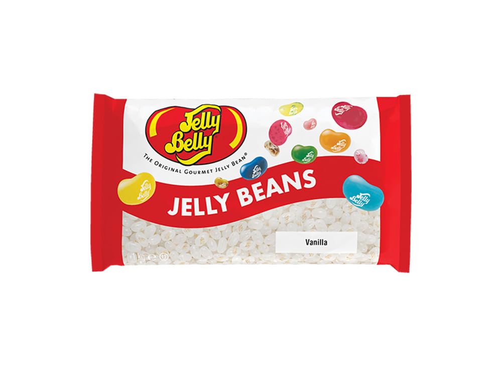 Jelly Belly - Vanilla Flavour Jelly Beans Bag, 1kg