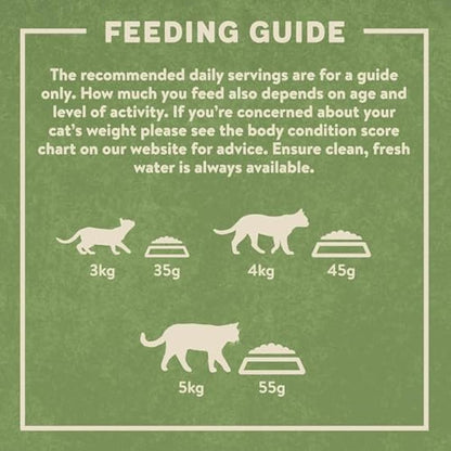 Harringtons Complete Senior Dry Cat Food Chicken 2kg (Pack of 4) - Tasty Natural Goodness