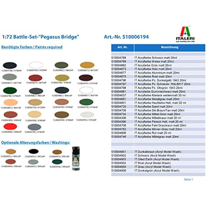 Italeri 1:72 Set - Pegasus Bridge Glider Assault