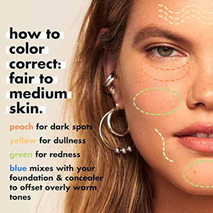 e.l.f. Camo Colour Corrector, Hydrating & Long-Lasting Colour Corrector For Camouflaging Discolouration, Dullness & Redness, Vegan & Cruelty-Free, Green