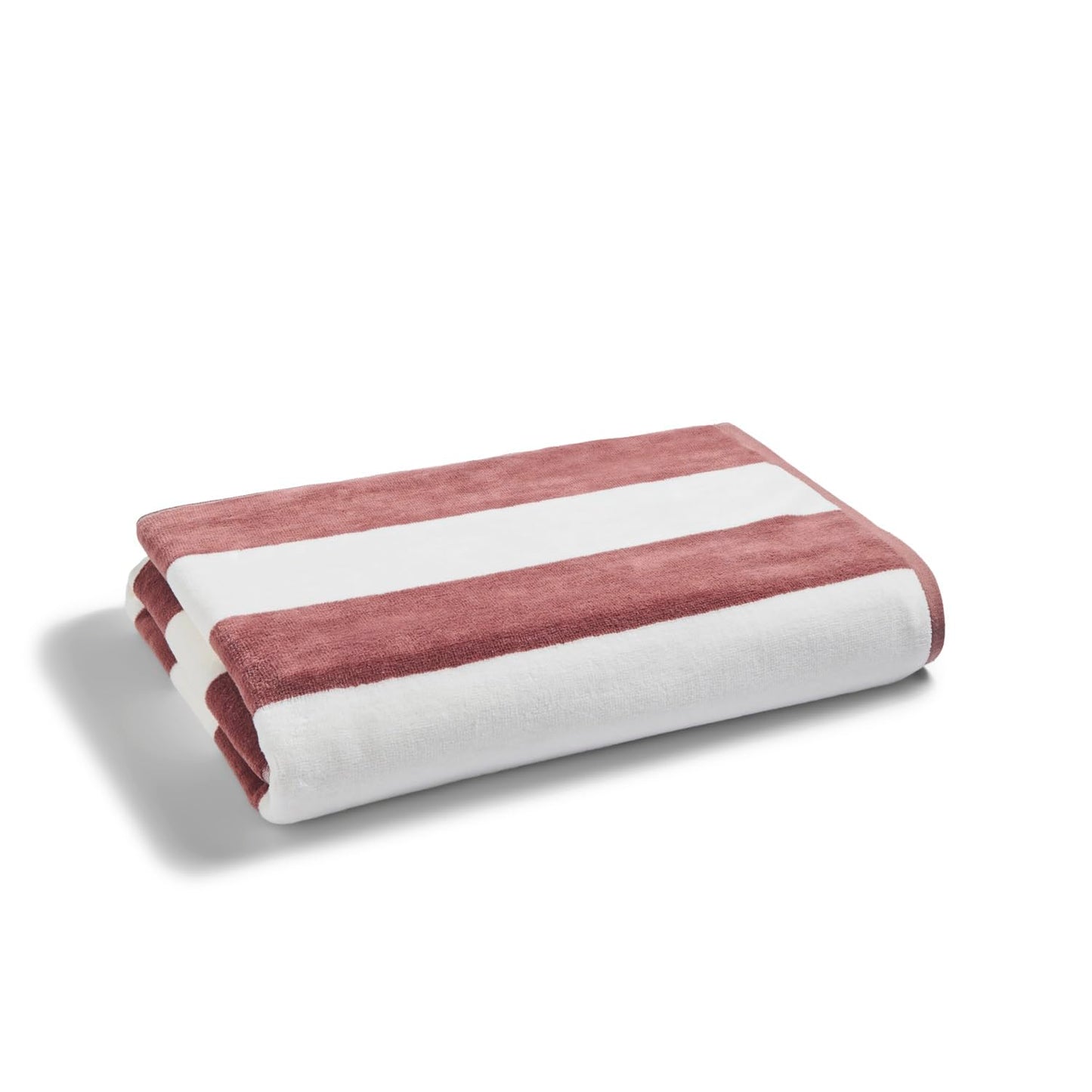 Christy Cabana Stripe Beach Towel | Extra Large | Sand Free | 100% Cotton | Luxury Super Soft Velour Front | Quick Dry Towelling Rear