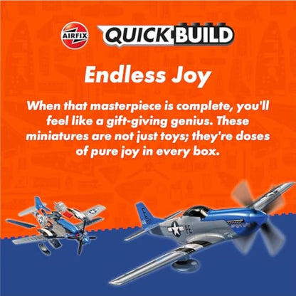 Airfix QUICKBUILD F-35B Lightning II Model Building Kit - Fighter Jet Plane Set for Kids 6+