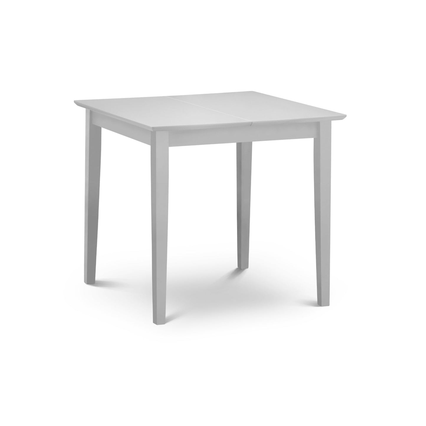 Julian Bowen Rufford Dining Table, Grey for 4 - H75 x W120 x D80cm