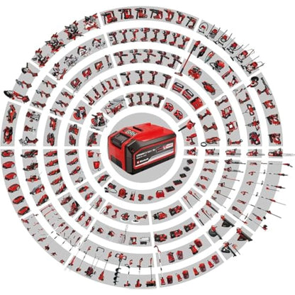 Einhell Power X-Change X-Fast Battery Charger 4A - Battery Monitoring and Intelligent Charging - Universally Compatible With All Einhell 18V PXC Lithium-Ion Rechargeable Batteries