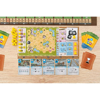 Feuerland Spiele | Ark Nova | Board Game | Ages 14+ | 1-4 Players | 90-150 Minutes Playing Time