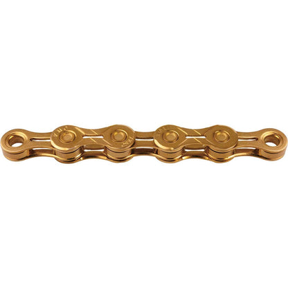 KMC Unisex's X10el Chain, Ti-N Gold, 114 Link