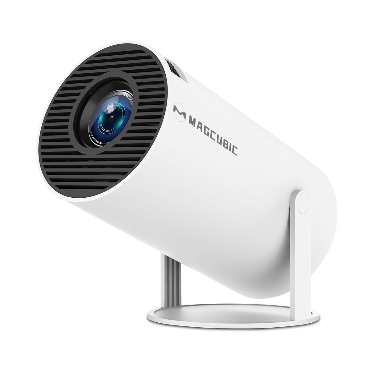 Upgrade HY300PRO Mini Projector with WiFi and Bluetooth, 4K Support Smart Portable Projector, Auto Keystone, Voice Control Remote, 180 Degree