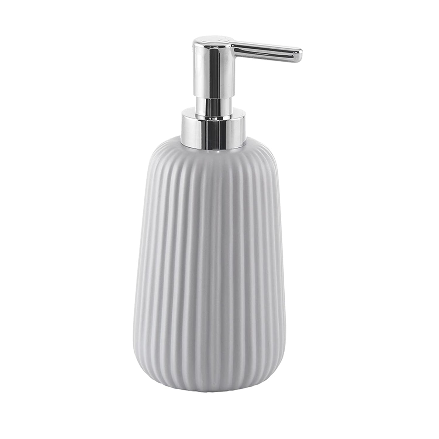 Gedy G-Marika Grey, Bathroom Soap Dispenser Made of Stainless Steel and Cromall, Measures 18 x 8 x 8 cm and Weight 0.35 kg, R&S Design