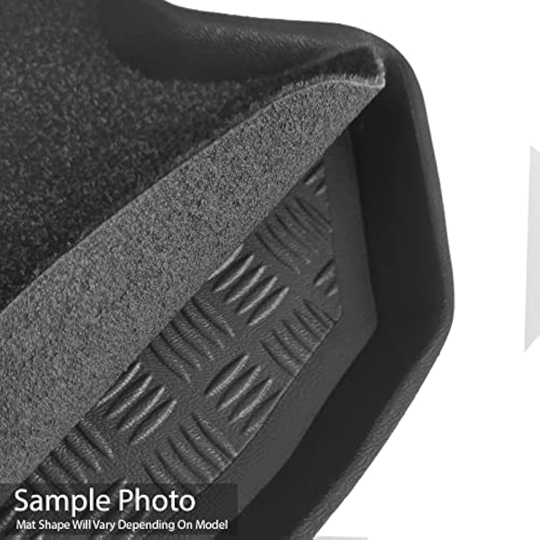 To Fit Kuga 2013-2017 [2017+ is the same model number] Tailored PVC Boot Liner/Mat/Tray + Black Anti Slip Carpet Insert