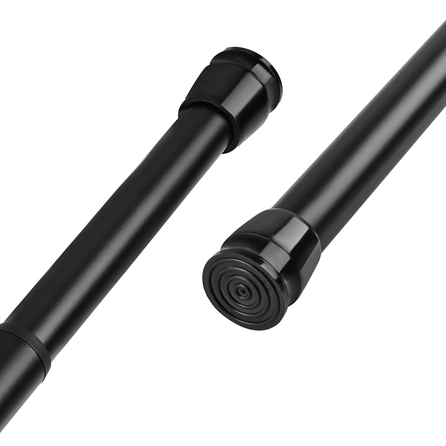 Extendable Curtain Poles 150-260cm Shower Curtain Rods Tension Rods for Curtains Shower Curtain Rails NO Drill for Shower Curtain, Windows, Door
