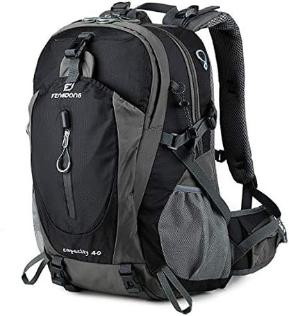 FENGDONG 40L Lightweight Waterproof Backpack for Hiking Camping Travel for Men and Women