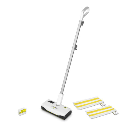Krcher SC 1 Upright Steam Mop, heat-up time: 30 s, area coverage: approx. 30 m, tank: 0.2 l, weight: 2.1 kg, EasyFix floor nozzle (Large), 2