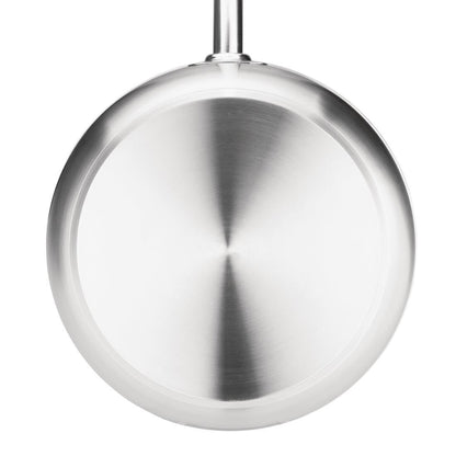 Vogue 13305 Nextday Catering Y321 Tri-Wall Frying Pan, Stainless Steel, 280 mm, Silver