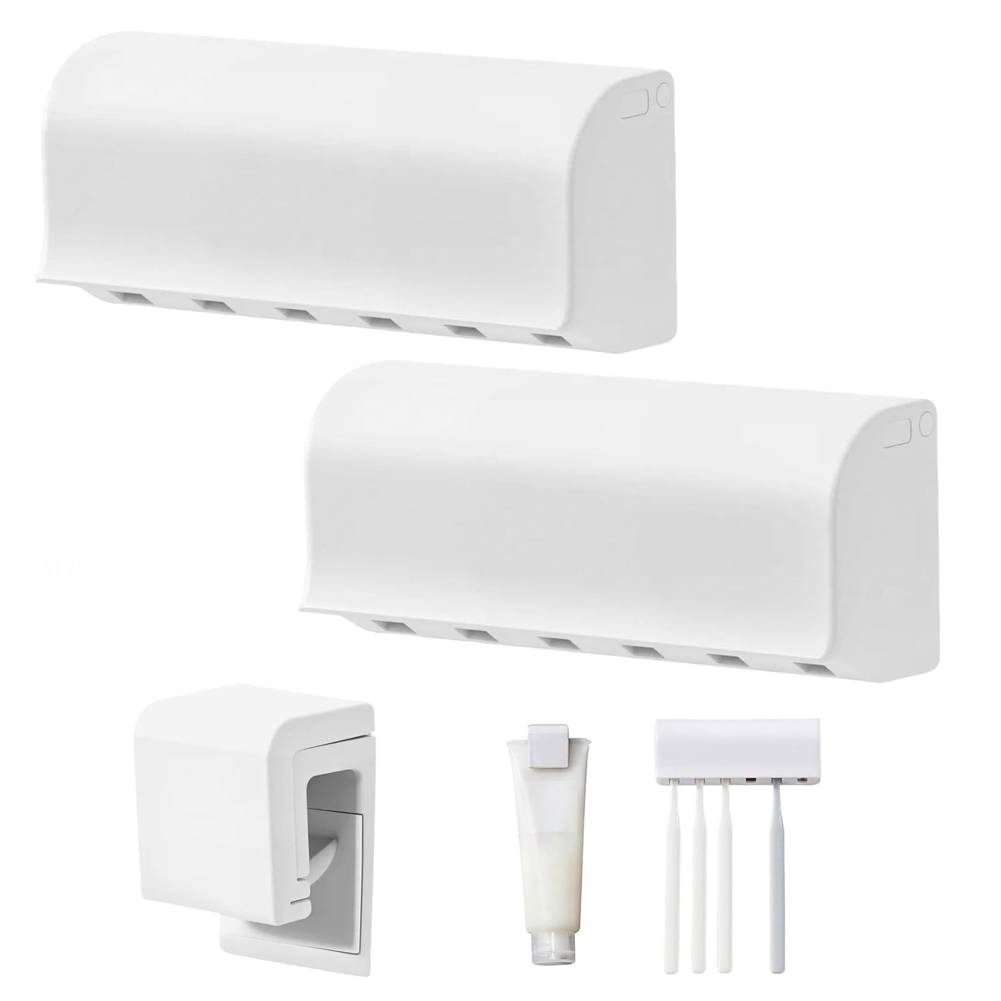 Electric Toothbrush Holder Wall Mounted, 3PCS Wall Mounted Toothbrush Holde