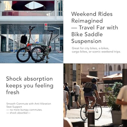 Air Seat 25 suspension seat post,bicycle accessories ebike seat post, comfort suspension for men,bike accessories, the ultimate solution to the saddle sore