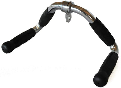 Barbell Cable Attachment For Cable Machines, Lat Pull Down Bar Cable Machine Attachments, Tricep Press Down Bar, Revolving Straight Curl Pulldown Bar