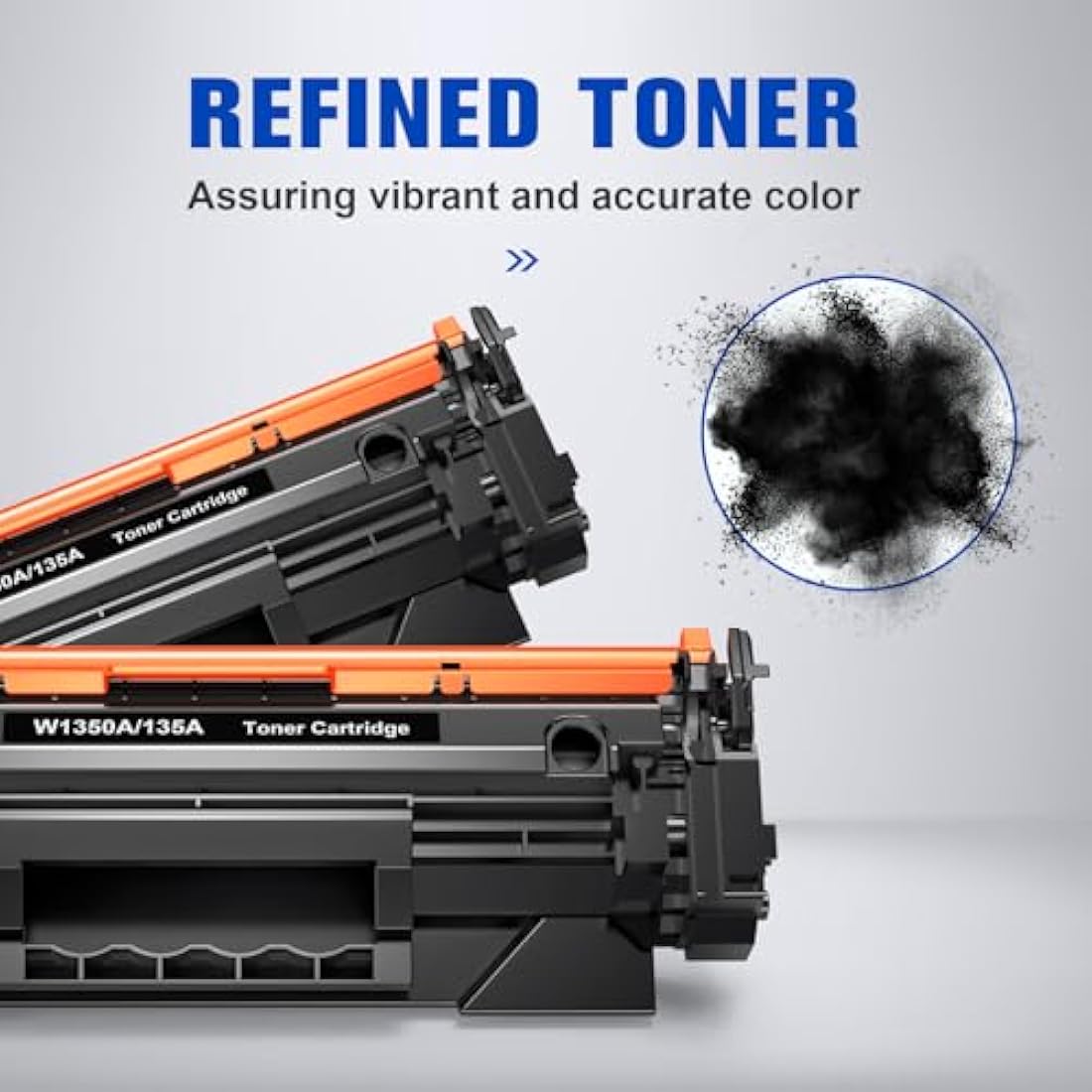 Q-image 135A W1350A Toner Cartridge Compatible with HP 135A W1350A 135X W1350X Replacement for HP laserjet M209 M209dw MFP M234 M234dw M234sdn M234dw (2 Black)