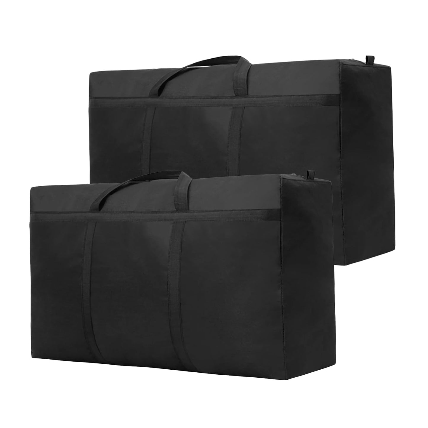 Janety 210L Large Storage Bag, Pack of 2 Thickened Large Clothes Storage Bag Organiser with Zip, Large Bag to Carry Bedding, XXL Travel Bag