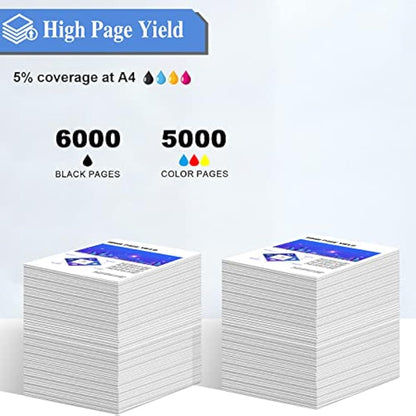 LC426XL Ink Cartridges Compatible with Brother LC426 XL LC-426 Inkjet Cartridges Multi-Pack High Yield, for MFC-J4335DW MFC-J4340DW MFC-J4535DW MFC-J4540DW (4 Pack, BK C M Y)