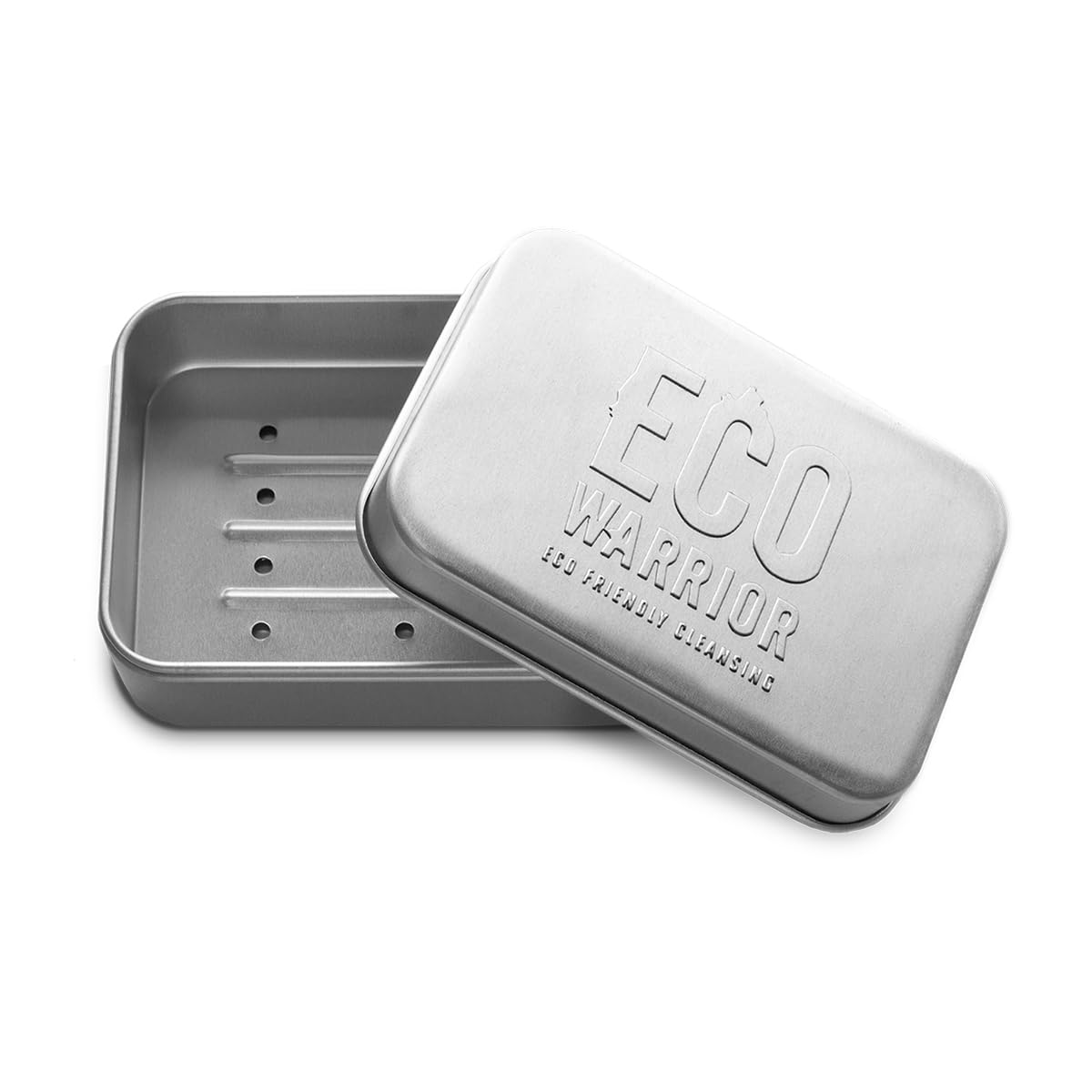 Eco Warrior Reusable Soap Storage Tin for 100g Bars, Home, Gym & Travel