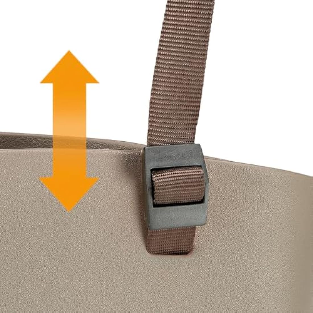 Ferplast With-Me Eva Dog Bag, 14 x 35 x 22 cm, Small, Dove Grey