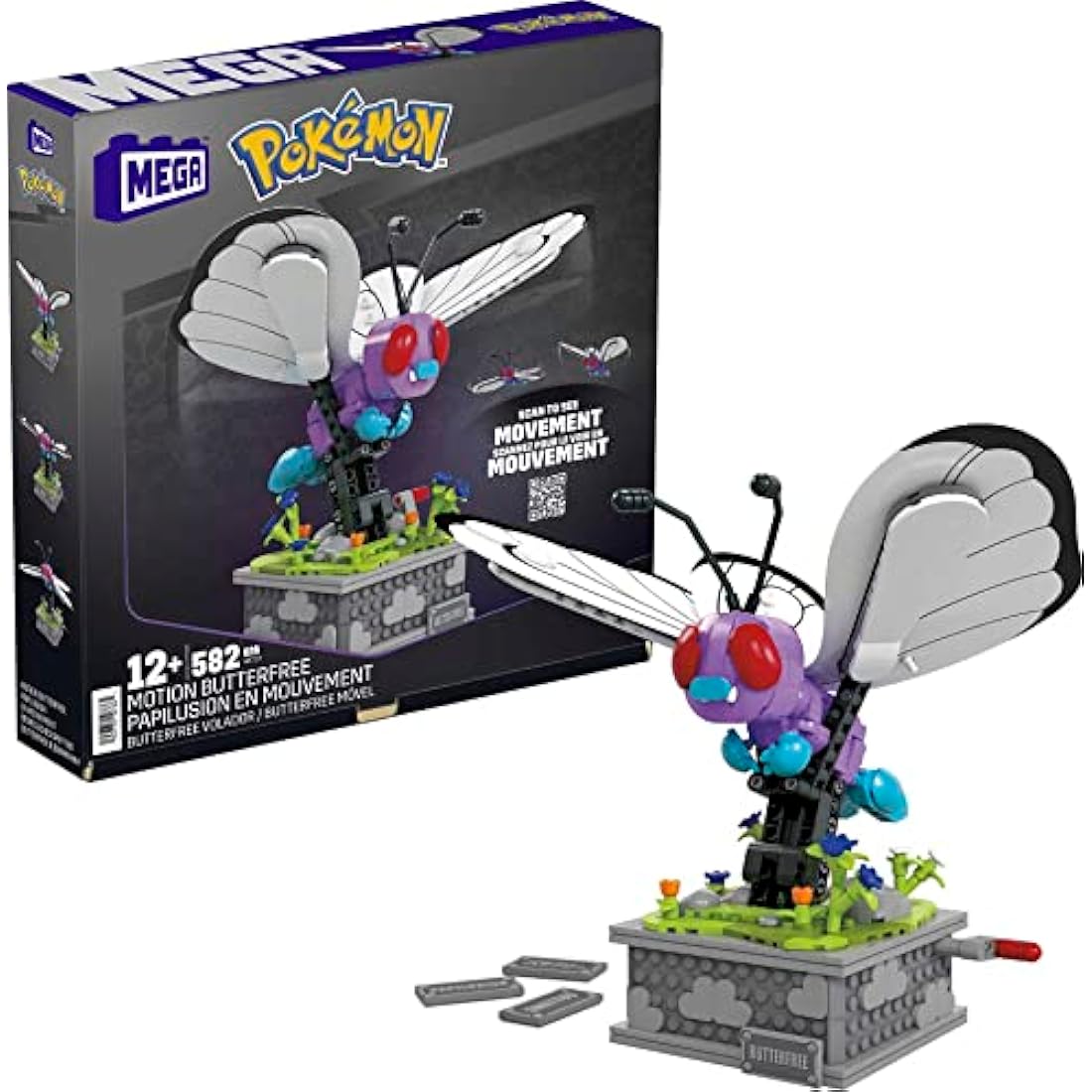 Mega Pokémon Motion Smettbo beweg. Baus. HKT22