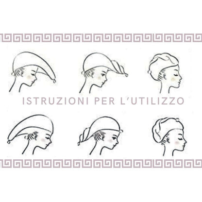 Offtopic 100% Silk Anti Frizz Turban Hair Towel | Does Not Dry and Damage Hair | Gentle Hair Drying | 100% Natural Silk